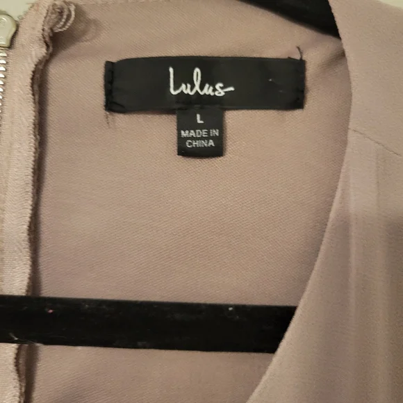 Lulus Women Garden Bliss Dusty Lavender Bridesmaid Cutout Maxi Dress. Size L - Picture 7 of 13